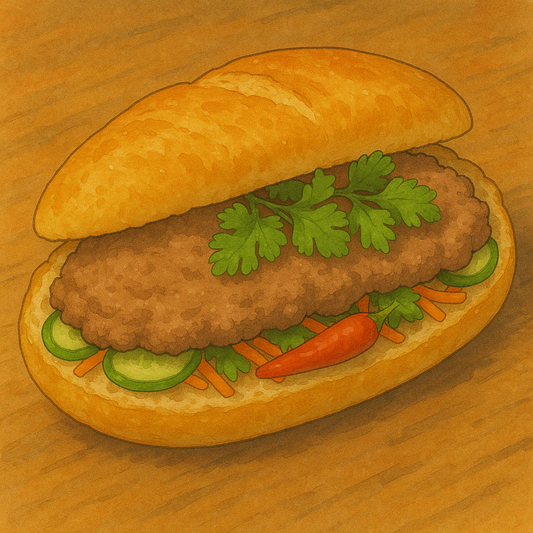 Pâté Vietnamese Sandwich (Bánh Mì Pâté)